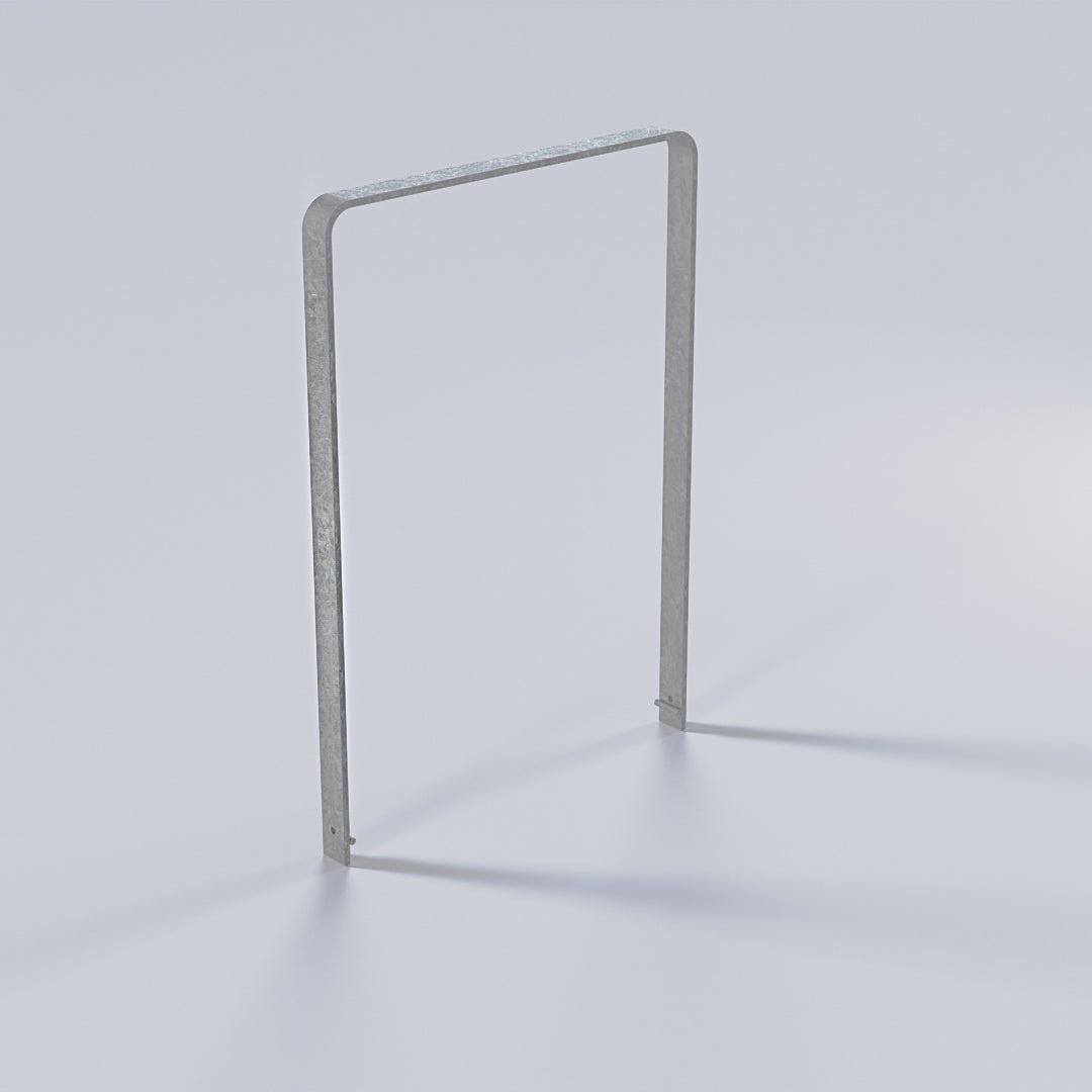gebogener Fahrradständer aus Stahl für draußen - Stahlerleben - Interior Design