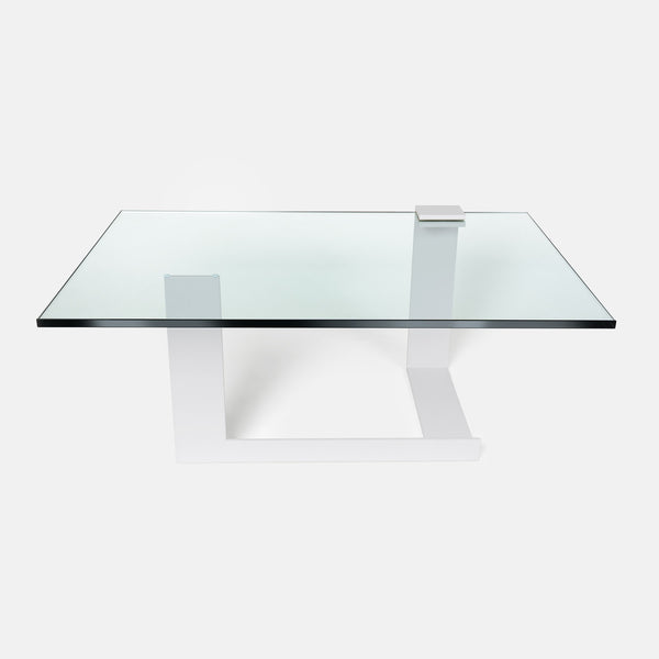 Couchtisch mit Glasplatte