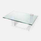 Couchtisch mit Glasplatte