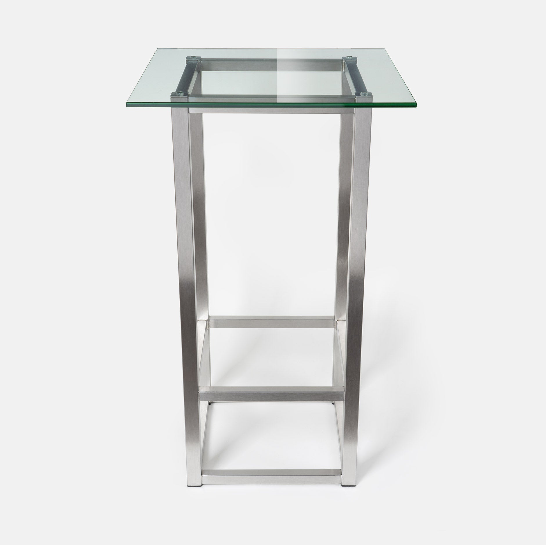Stehtisch - Stahlerleben - Interior Design
Stehtisch aus Edelstahl mit Glas oder Steinplatte