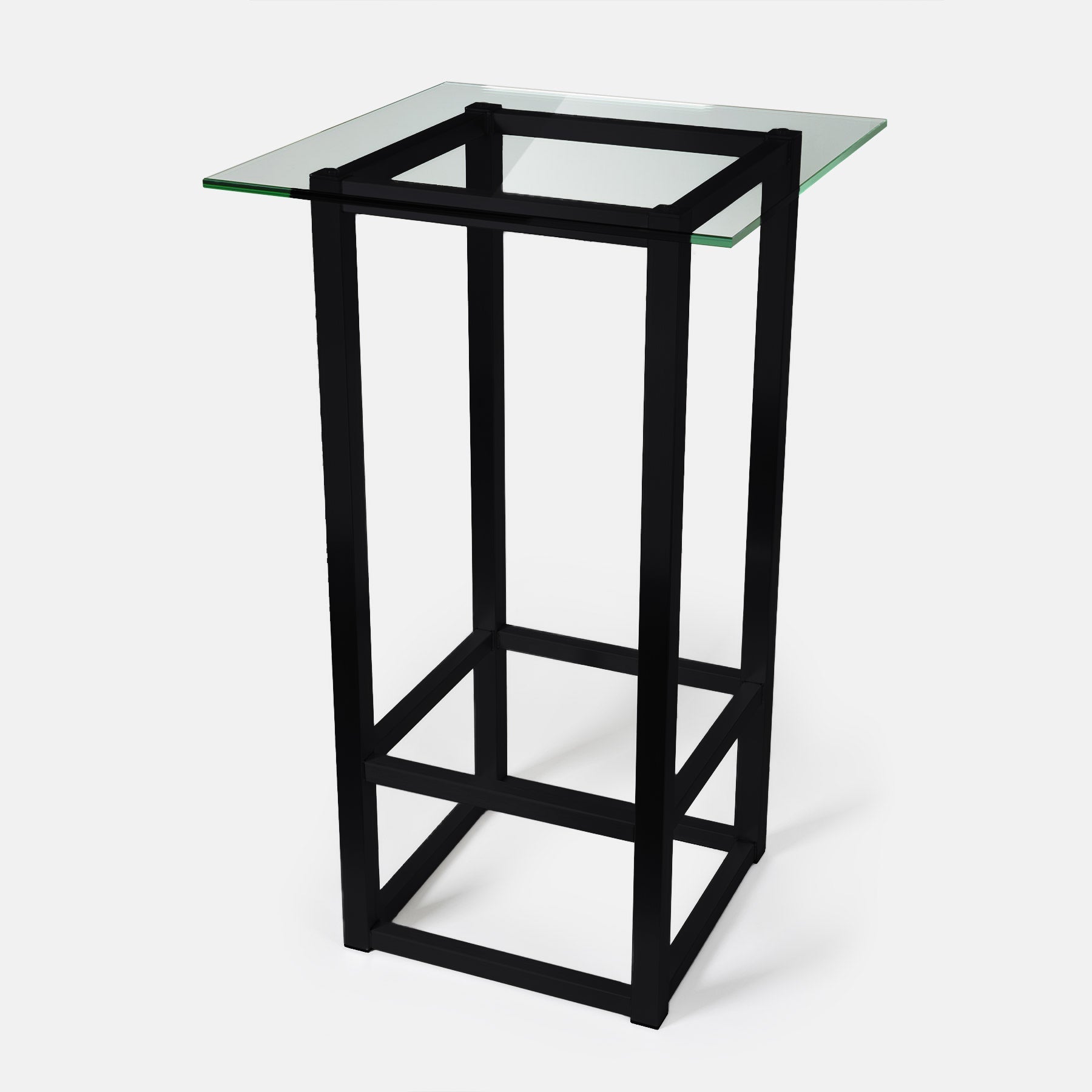 Stehtisch - Stahlerleben - Interior DesignStehtisch aus Edelstahl mit Glas oder Steinplatte